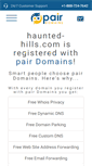 Mobile Screenshot of haunted-hills.com